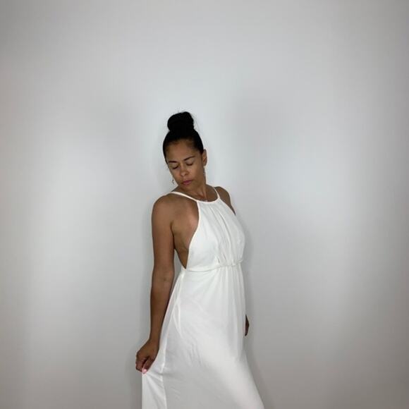 Show me your mumu white Maxi Dress Size M - Picture 1 of 6